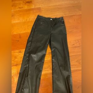 Brand new faux leather pants